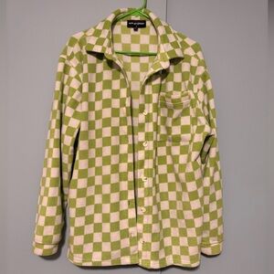 NEW GIRL ORDER 🌱 fleece button up